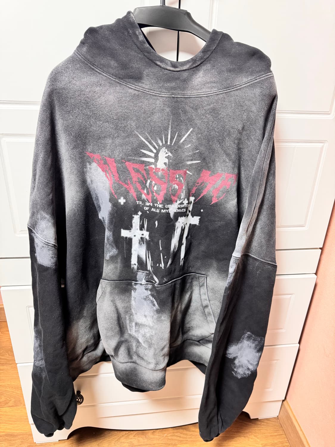 Dnsr 썰파 핸드 다잉 블레스 후디 상품이미지3