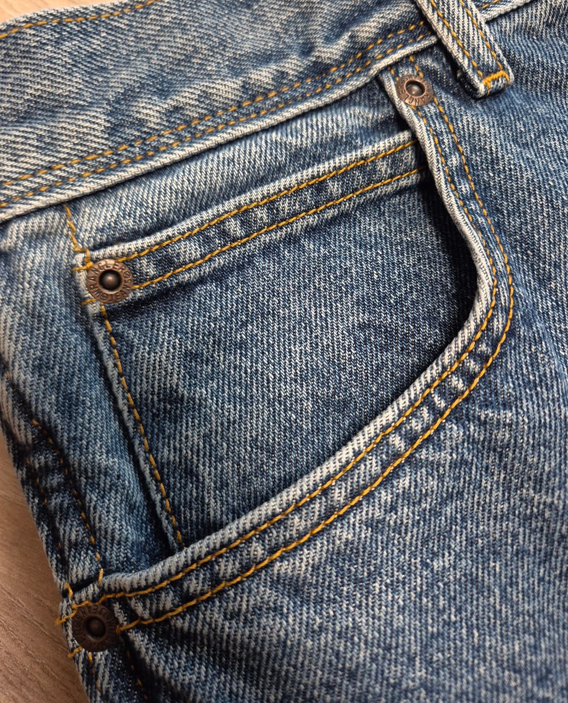 랭글러 / 레귤러핏 미디엄 스톤워시 / W40 L30 상품이미지3