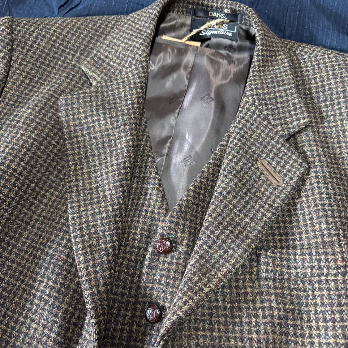 닥스 트위드 울 베스트 & 자켓 100-103 상품이미지2