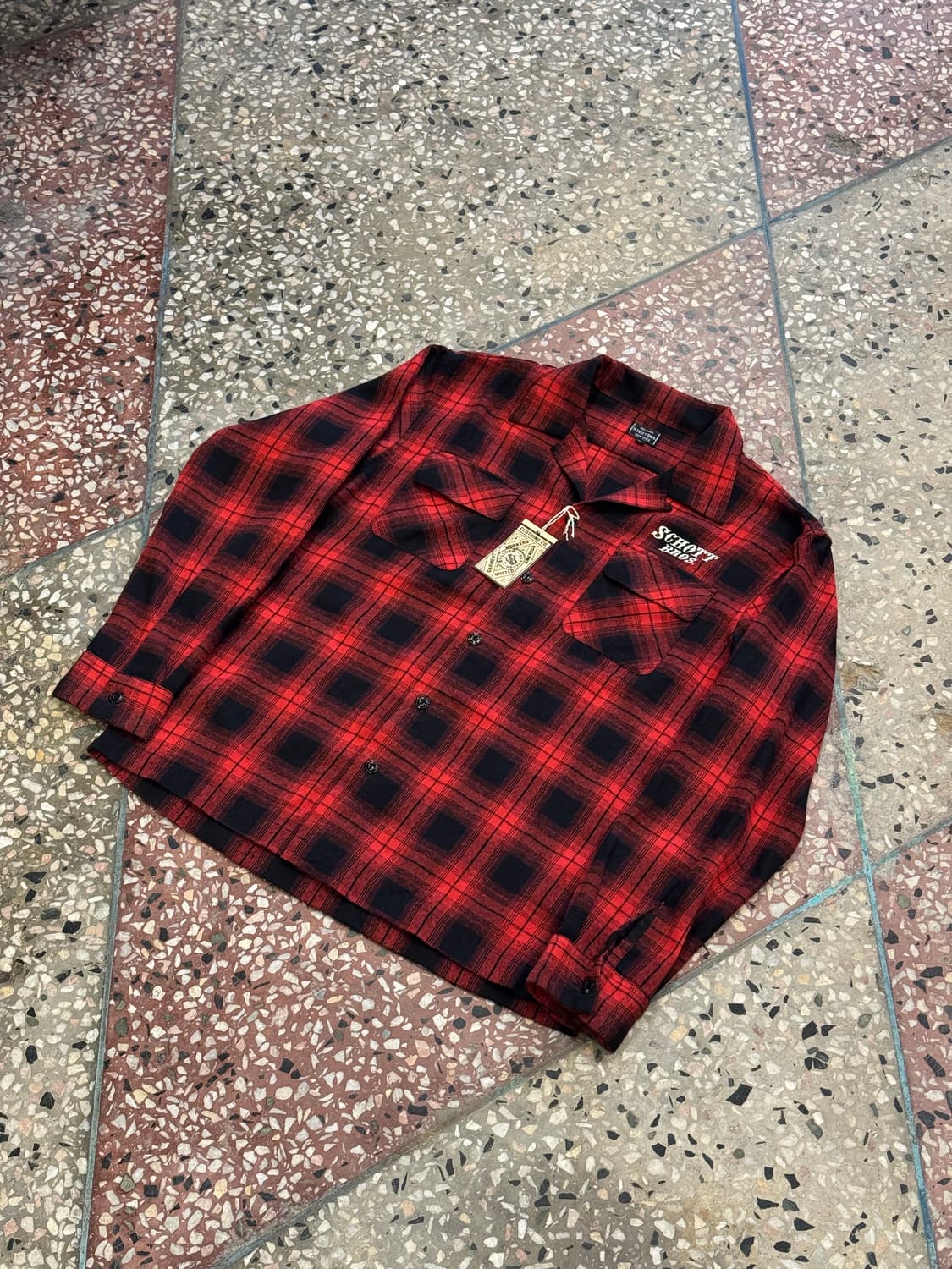 쇼트 플란넬 셔츠 (XL) 상품이미지3