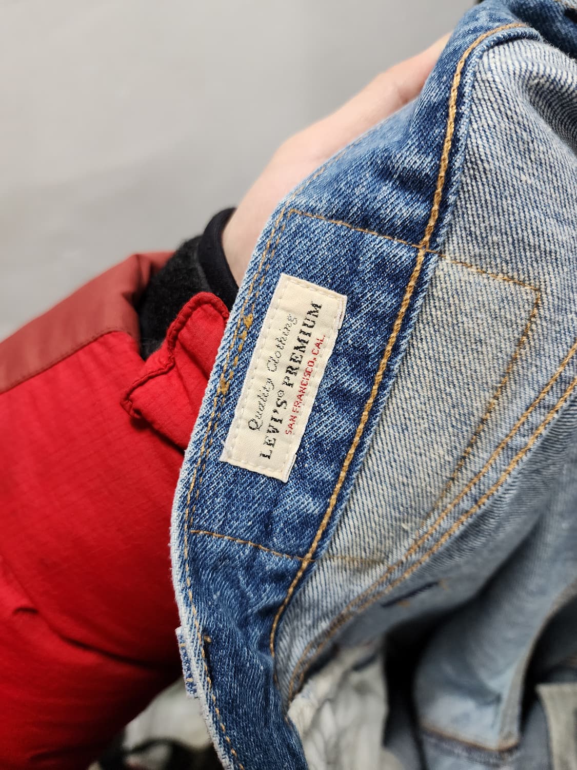 (빅사이즈) 리바이스 프리미엄 501 데님 팬츠 상품이미지5