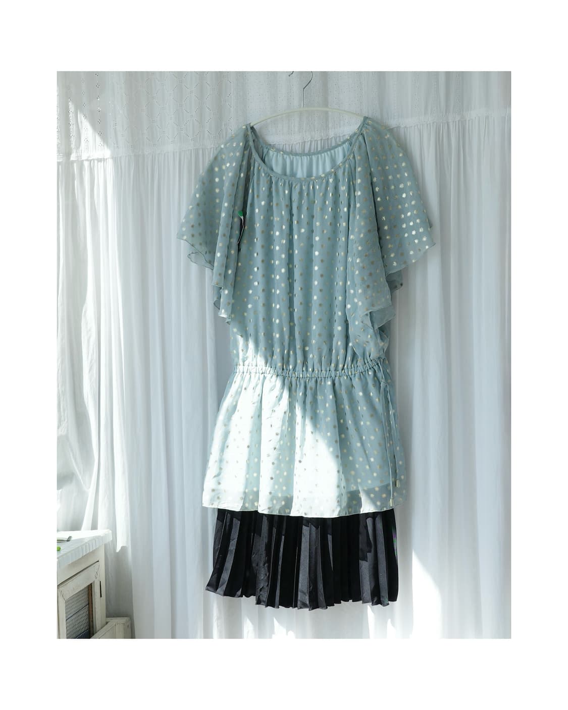 Mint dot blouse 상품이미지6