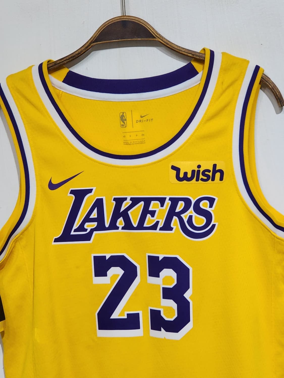 (S) 나이키 LA 레이커스 농구져지 NBA 르브론 제임스 유니폼  상품이미지2