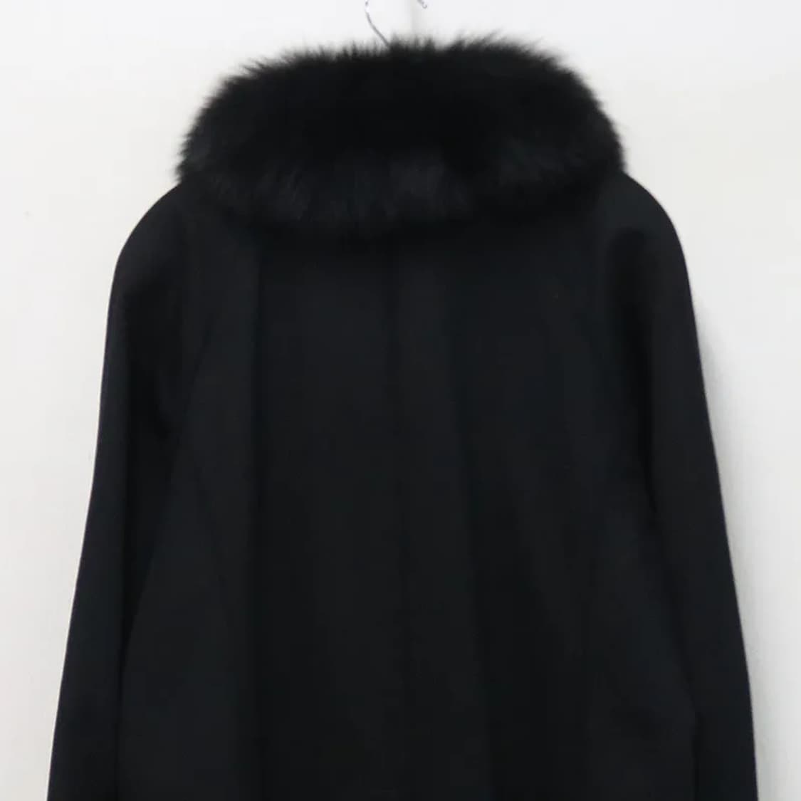 MONT LILAS 캐시미어 폭스 퍼 롱 코트 63071 상품이미지5