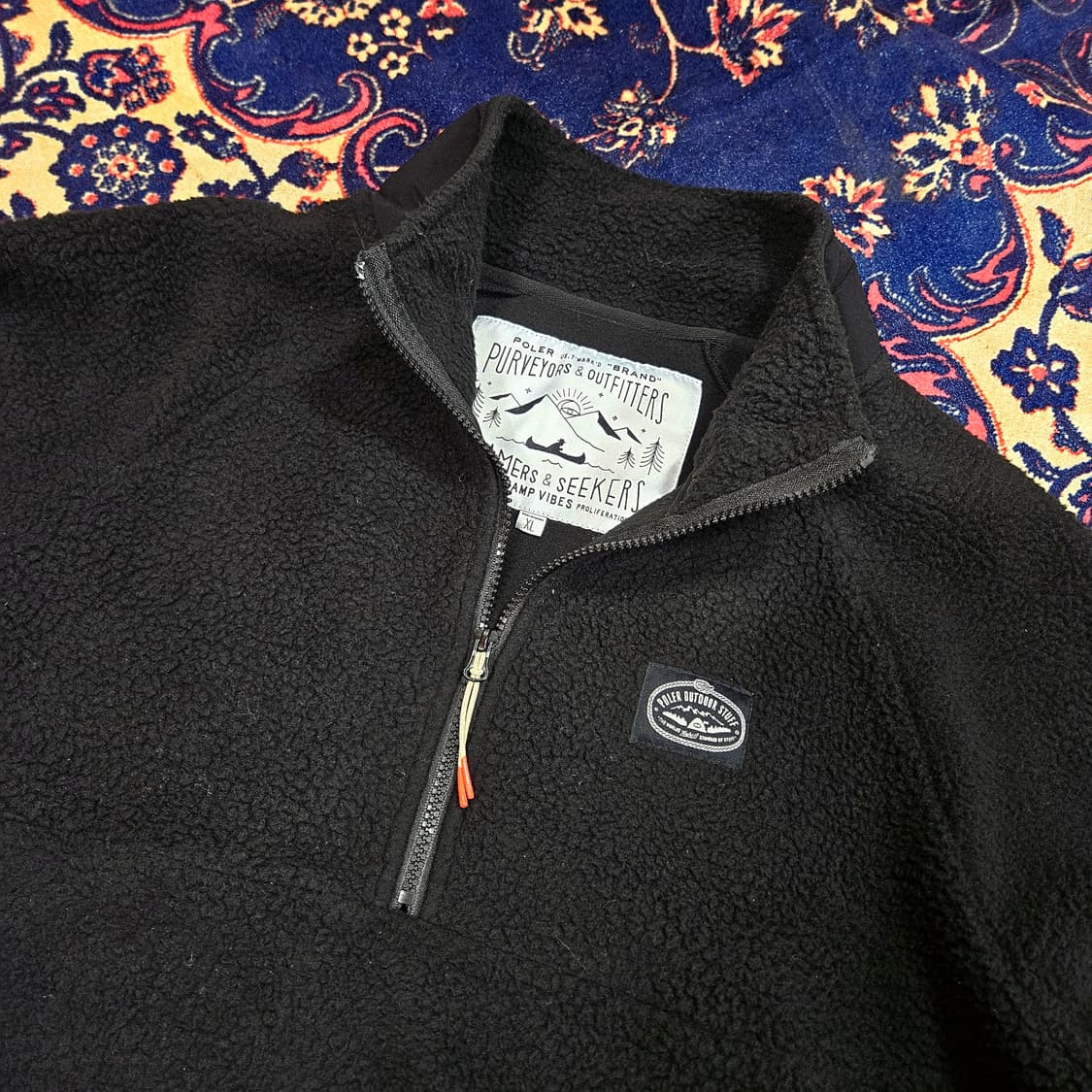 폴러스터프 캠프 플리스 아노락 XL size 상품이미지2
