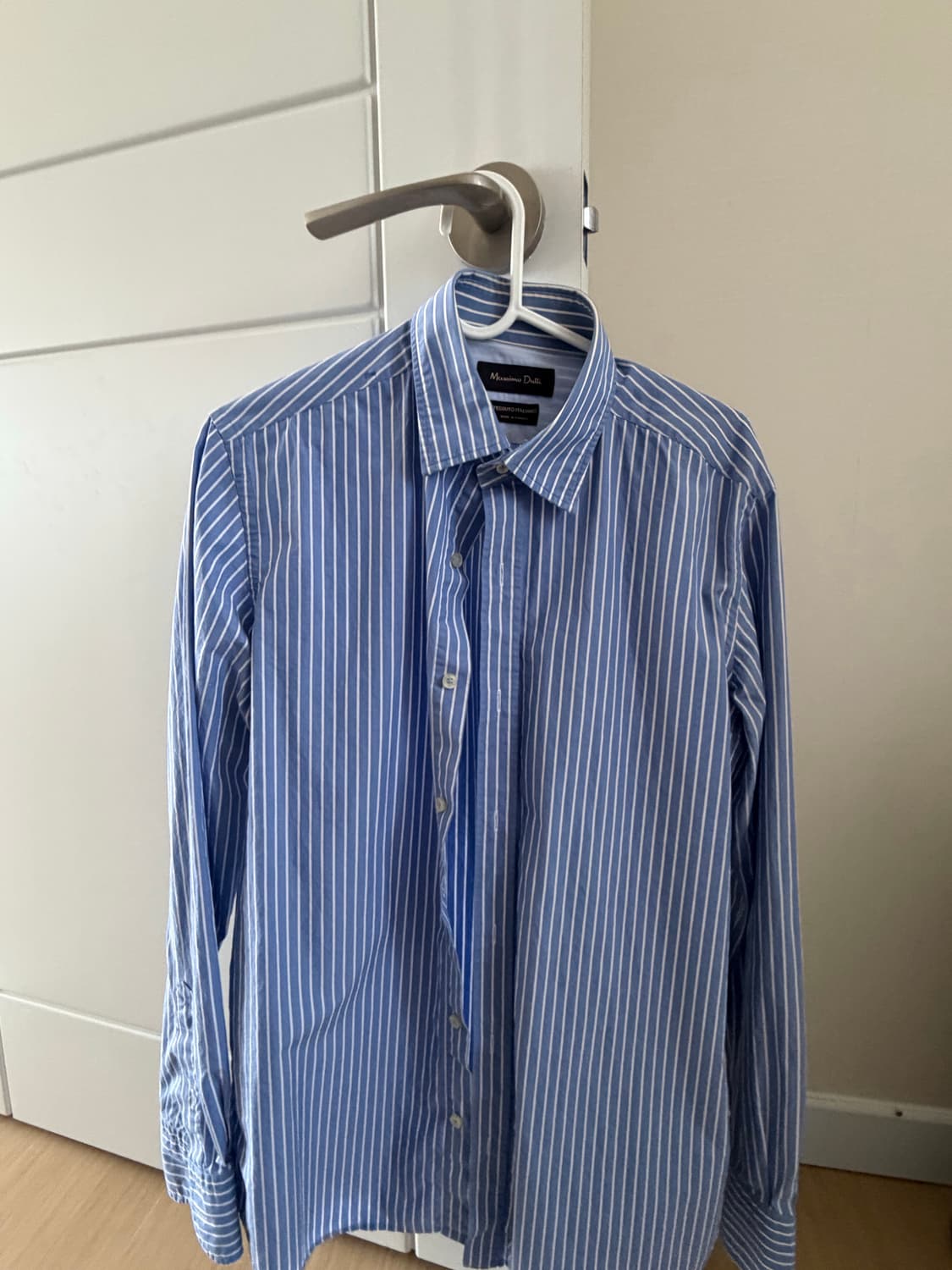 마시모두띠 (Massimo Dutti) 블루/화이트 스트라이프 셔츠 상품이미지1