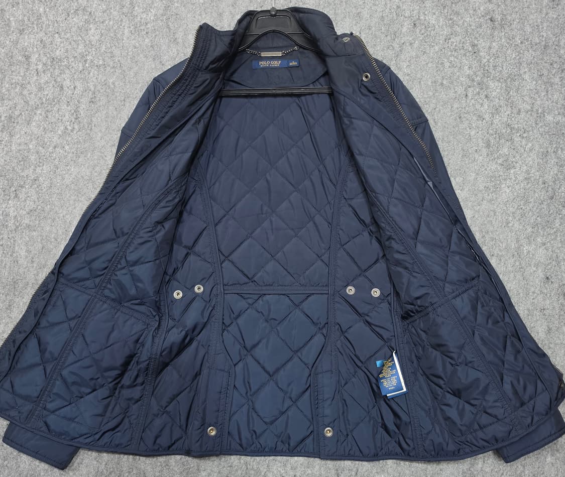 폴로 랄프로렌 다이아몬드 퀼팅 자켓 여성 S 네이비 상품이미지3