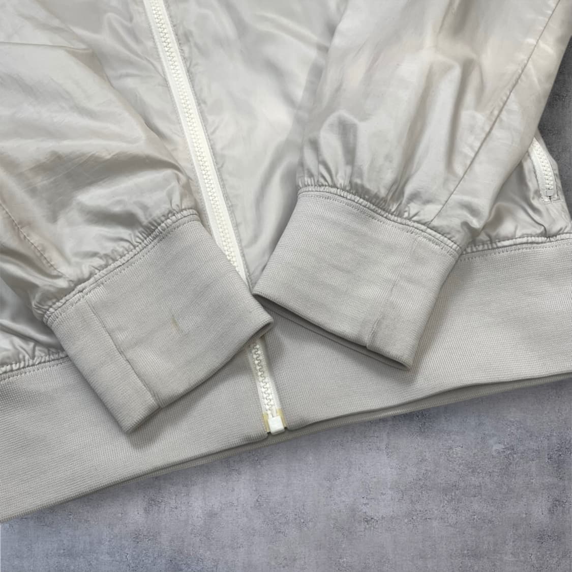 나이키 Nike 옐로우 아이보리 윈드러너 후드 바람막이 L 상품이미지6