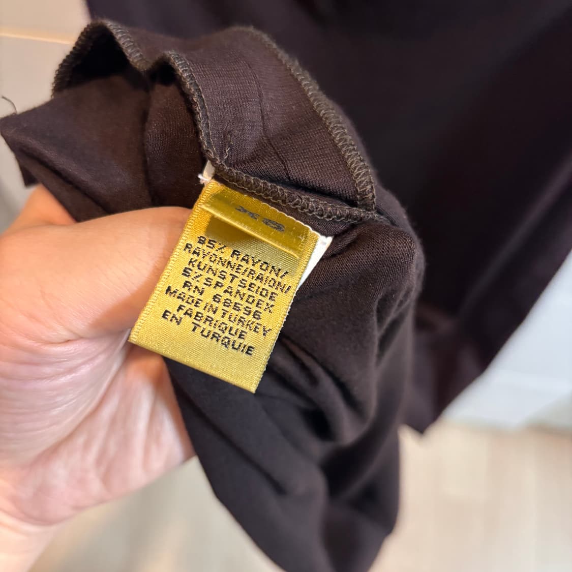 도나카란 DKNY 고급스러운 브라운 원피스 상품이미지6