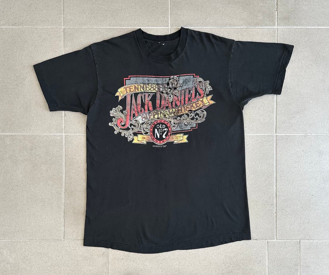 90s 빈티지 잭다니엘 티셔츠 Jack Daniel's 상품이미지1