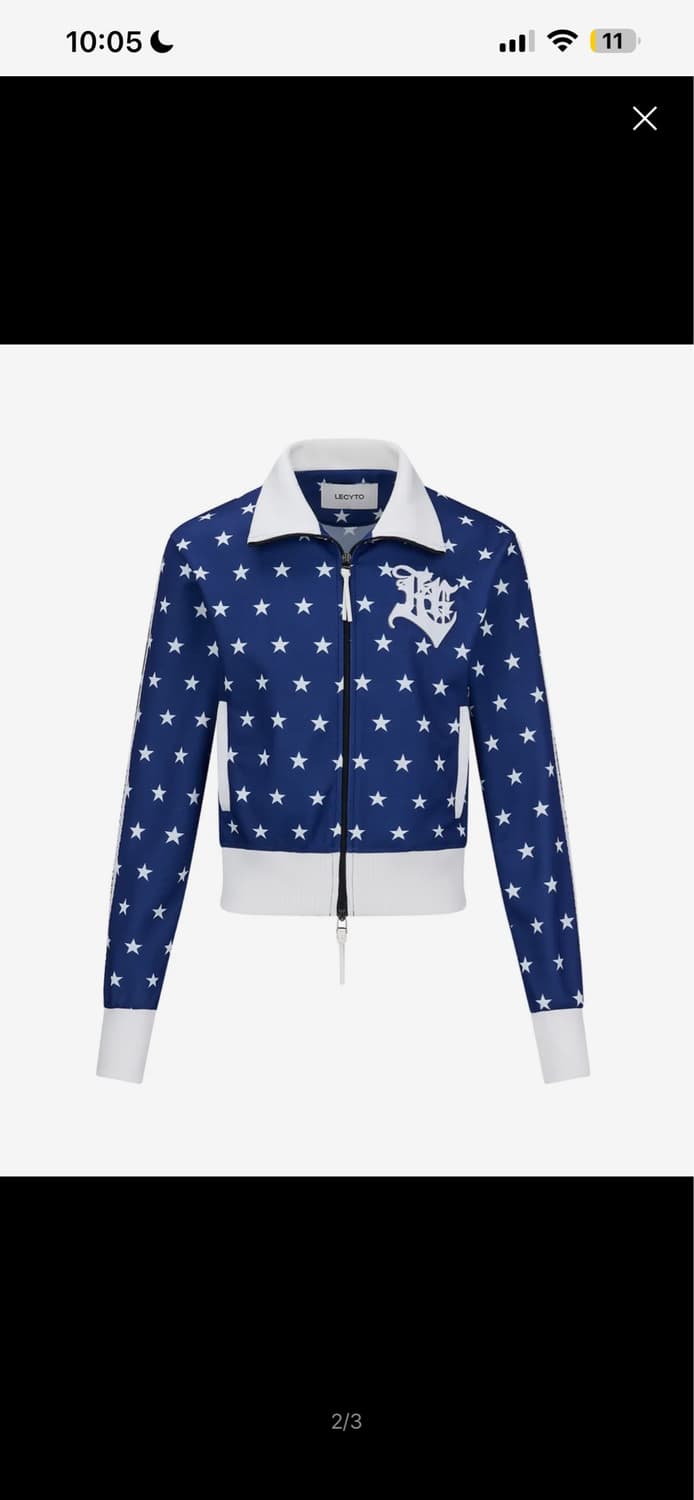 단종*레씨토 Fever Star Track Jacket_블루 트랙 져지 상품이미지1