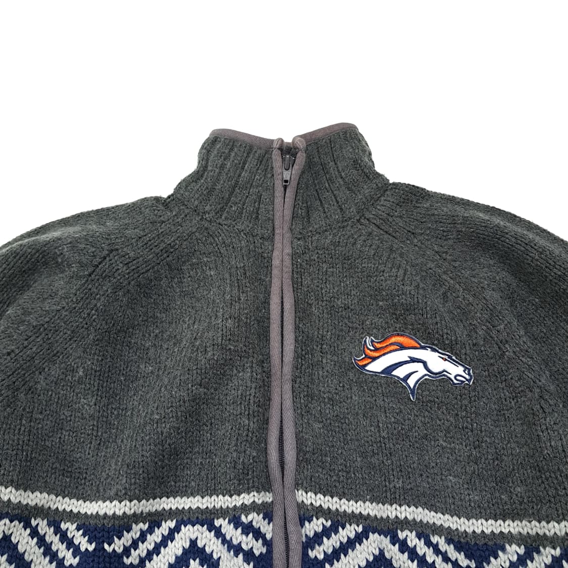 CL318 L NFL 00s 울 페어아일 니트 자켓 아우터 상품이미지2