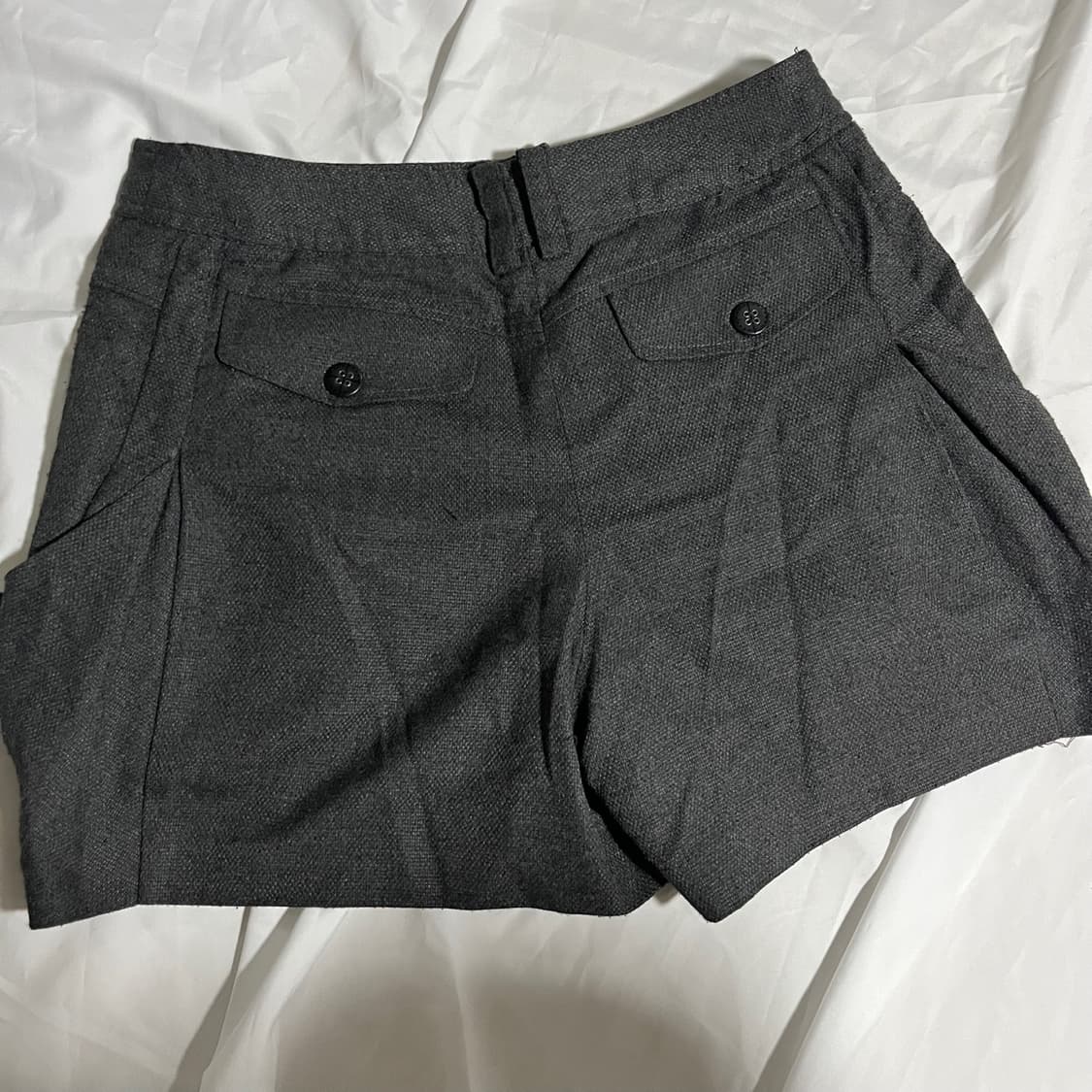 버튼포켓 울 숏팬츠 상품이미지2