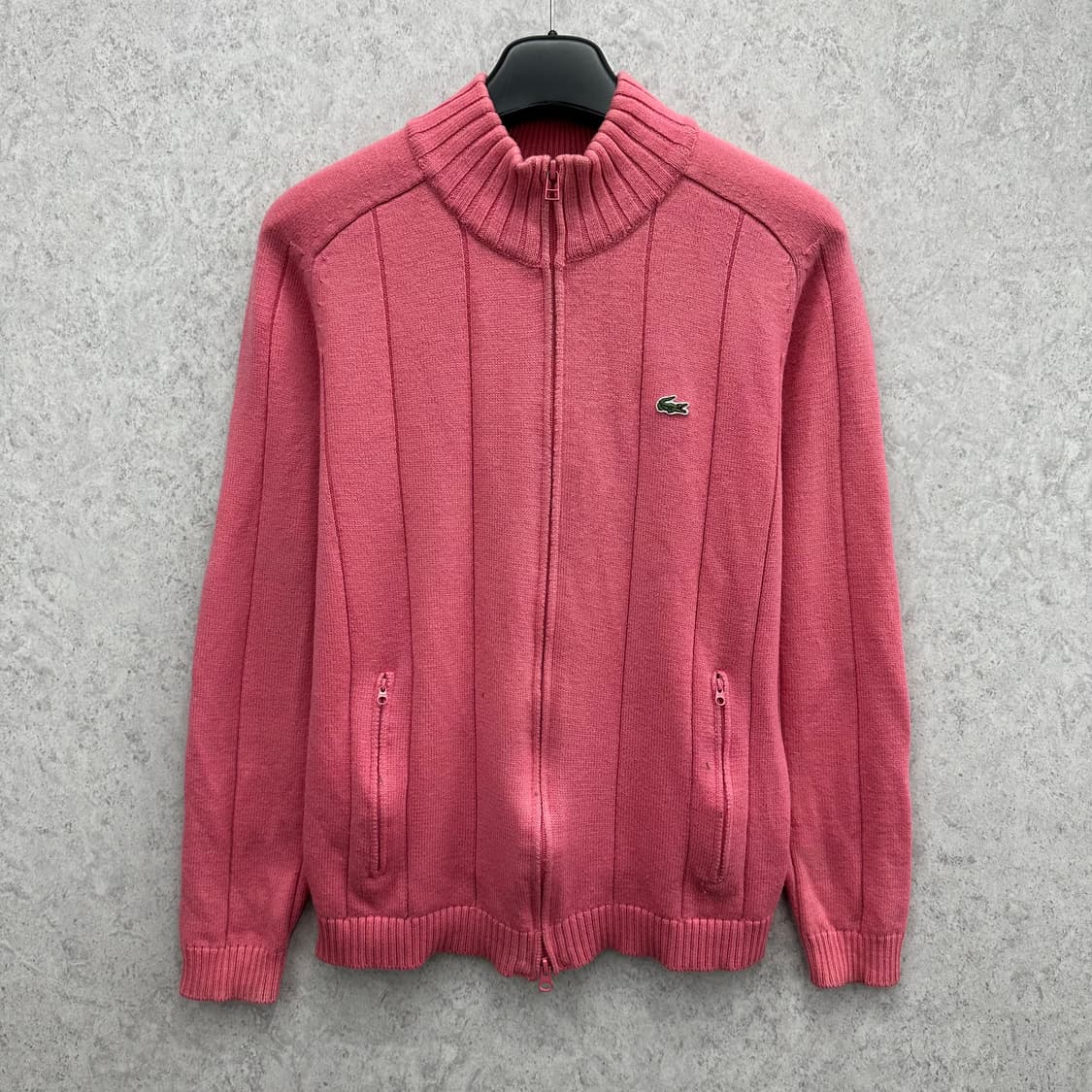 100 라코스테 여자 투웨이 니트집업 상품이미지1