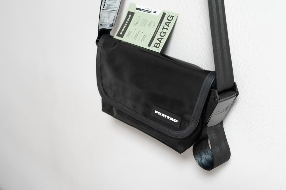 프라이탁 F41 하와이파이브오 하파오 올블랙 크로스백 상품이미지3