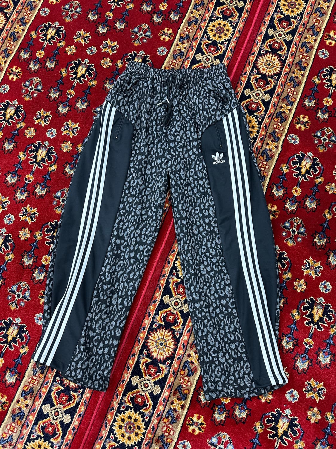 레오파드 삼선줄 커스텀 팬츠 상품이미지4