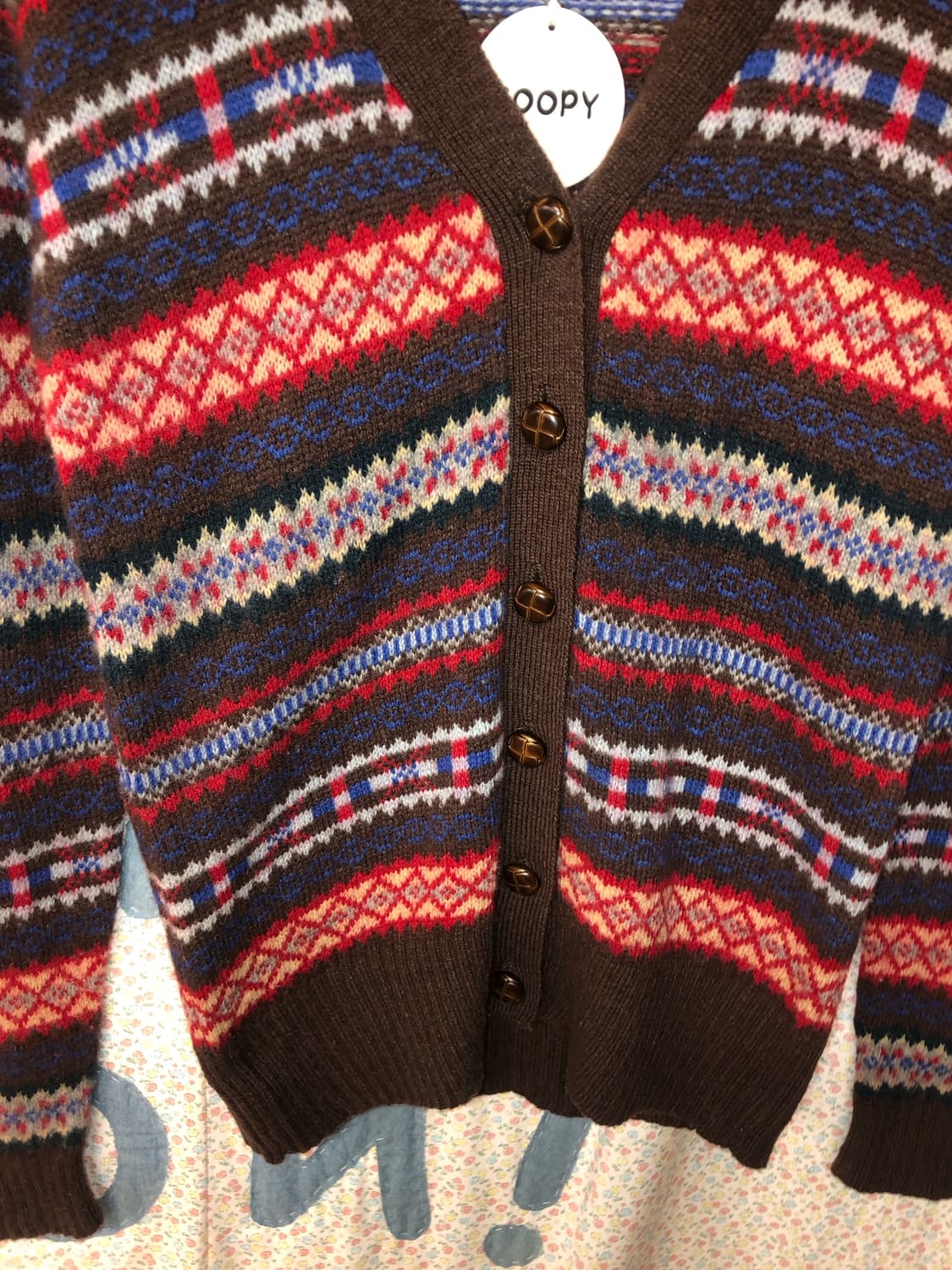 nordic button cardigan 상품이미지4