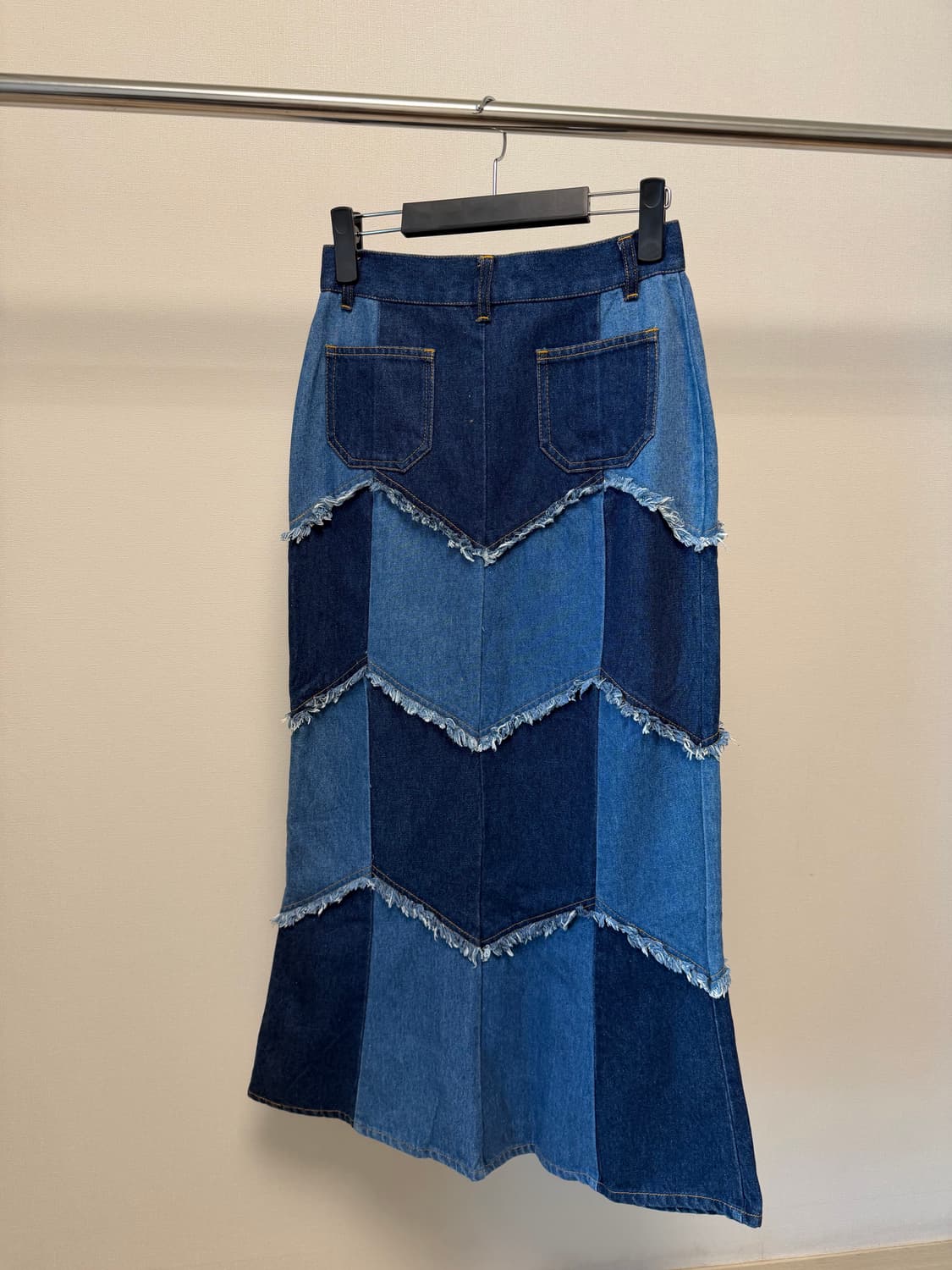 Patchwork denim skirt  상품이미지4