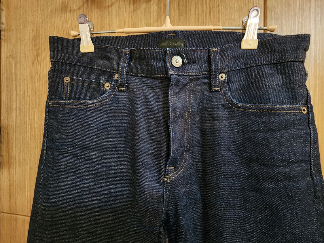 (29)유니클로 셀비지 데님 팬츠 상품이미지2