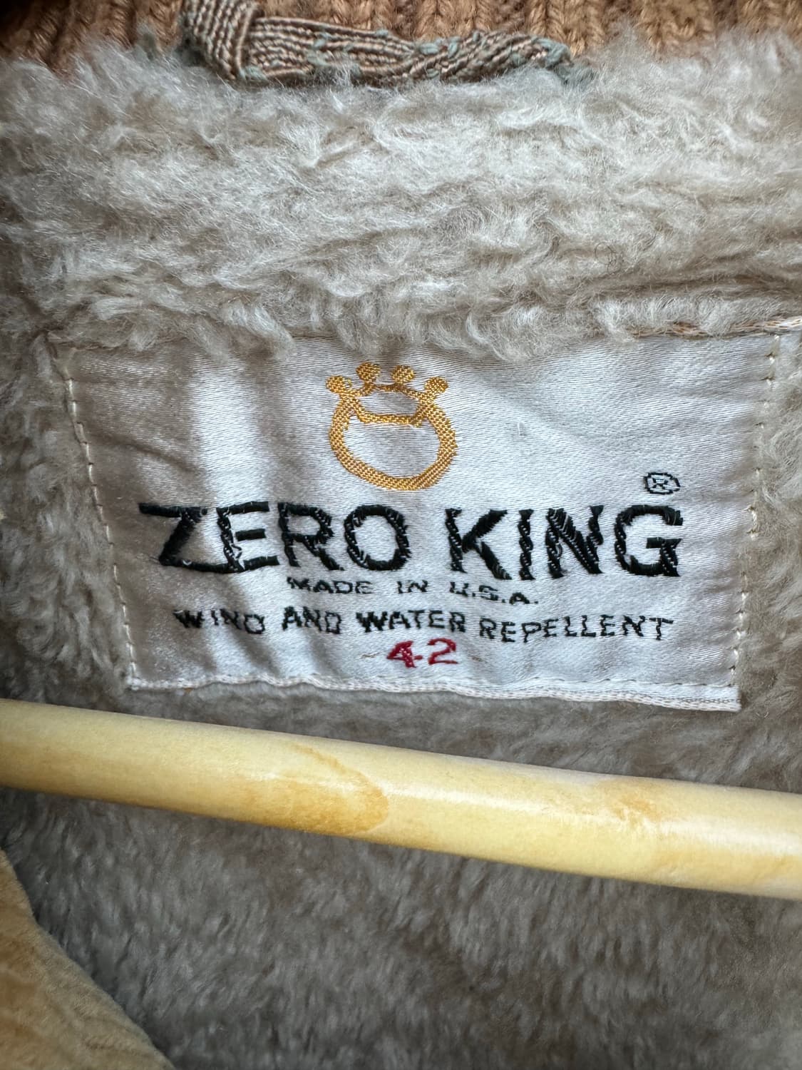 70s zero king 빈티지 usa 쉐르파 탈론지퍼 코듀로이 자켓 상품이미지5