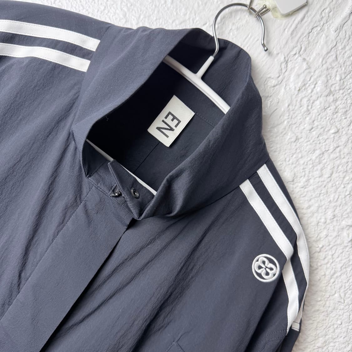 엔오르 DOUBLE STRIPE STRING CROP JACKET 상품이미지6