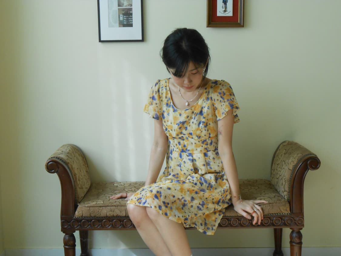 스프링 가든 플레어 원피스 상품이미지5