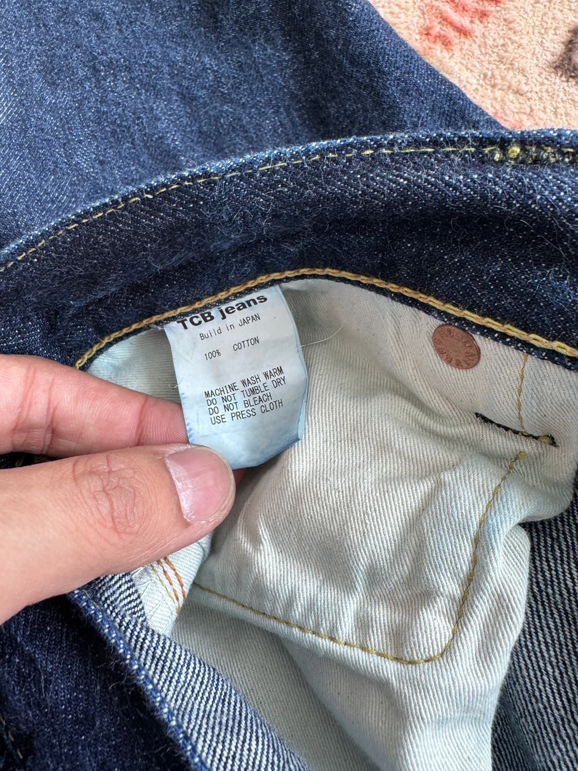 Tcb jeans 50’s 38사이즈(실측 35) 상품이미지5