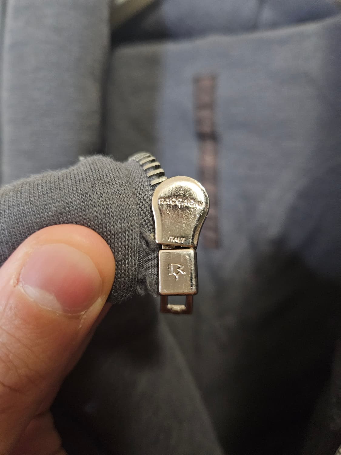 40사이즈) 릭오웬스 울 패디드 후드 집업 상품이미지3