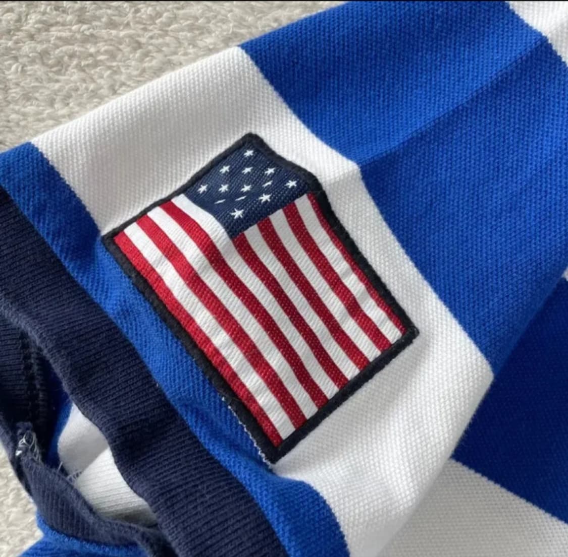 폴로 빅포니 성조기 USA 반팔 카라티 상품이미지4