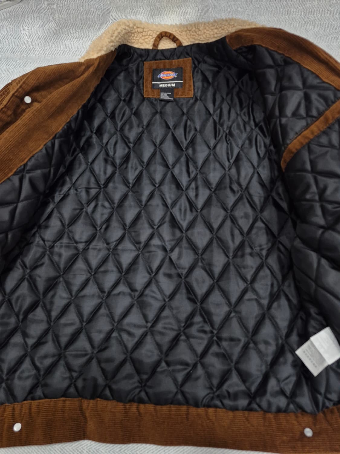 디키즈 코듀로이 쉐르파 자켓 브라운 남성 95~100사이즈 상품이미지5