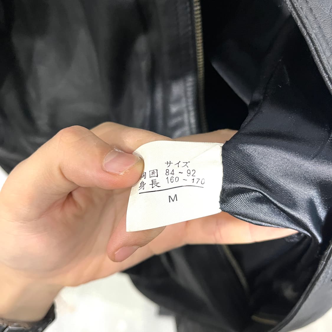 소가죽 카라 레더자켓 상품이미지4