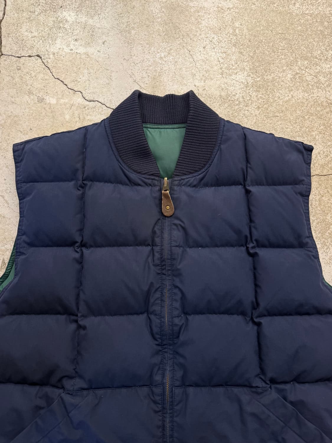 90s 에디바우어 리버서블 구스다운 패딩 베스트 상품이미지3