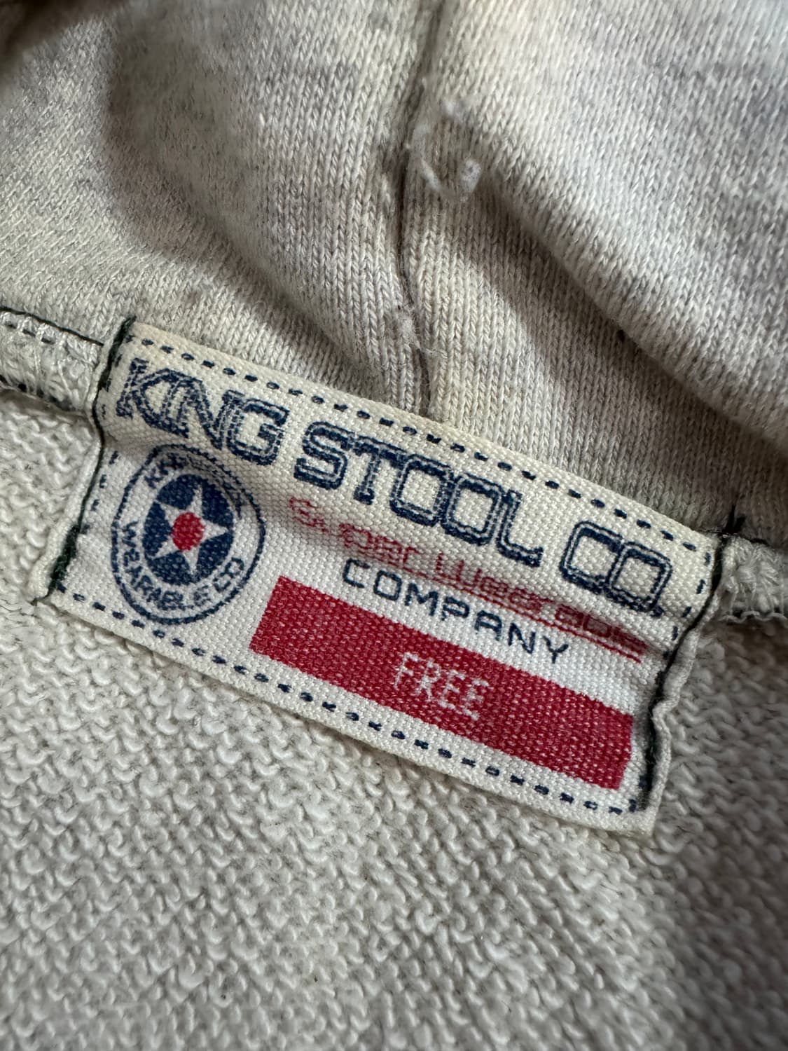 킹스툴 빈티지 성조기 후드 아노락 L ~ XL 상품이미지3