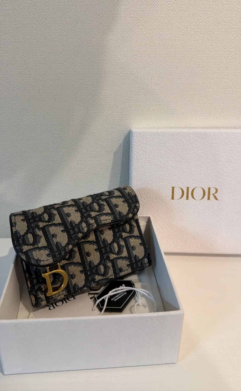 새상품급 디올 오블리크 카드지갑 상품이미지1