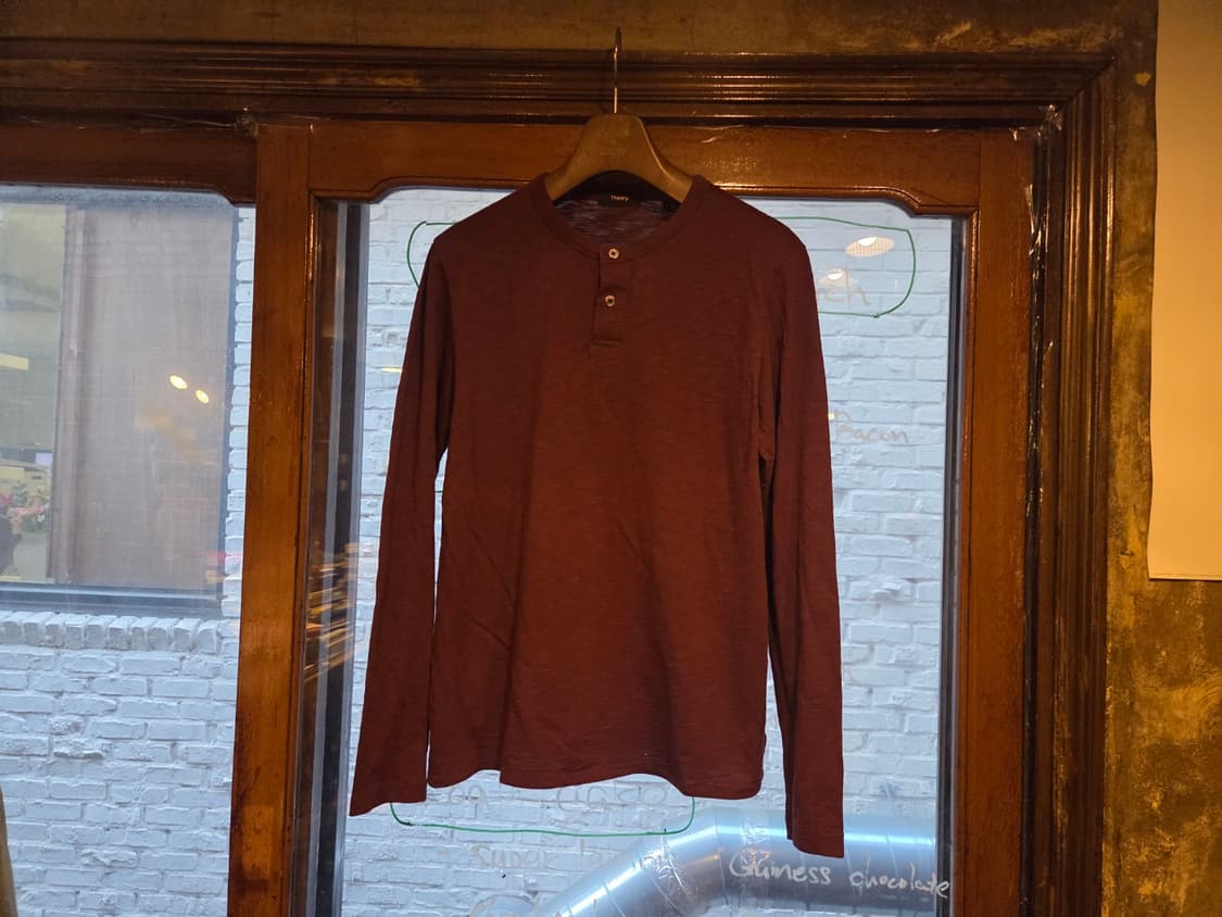 띠어리 헨리넥 티셔츠 상품이미지6