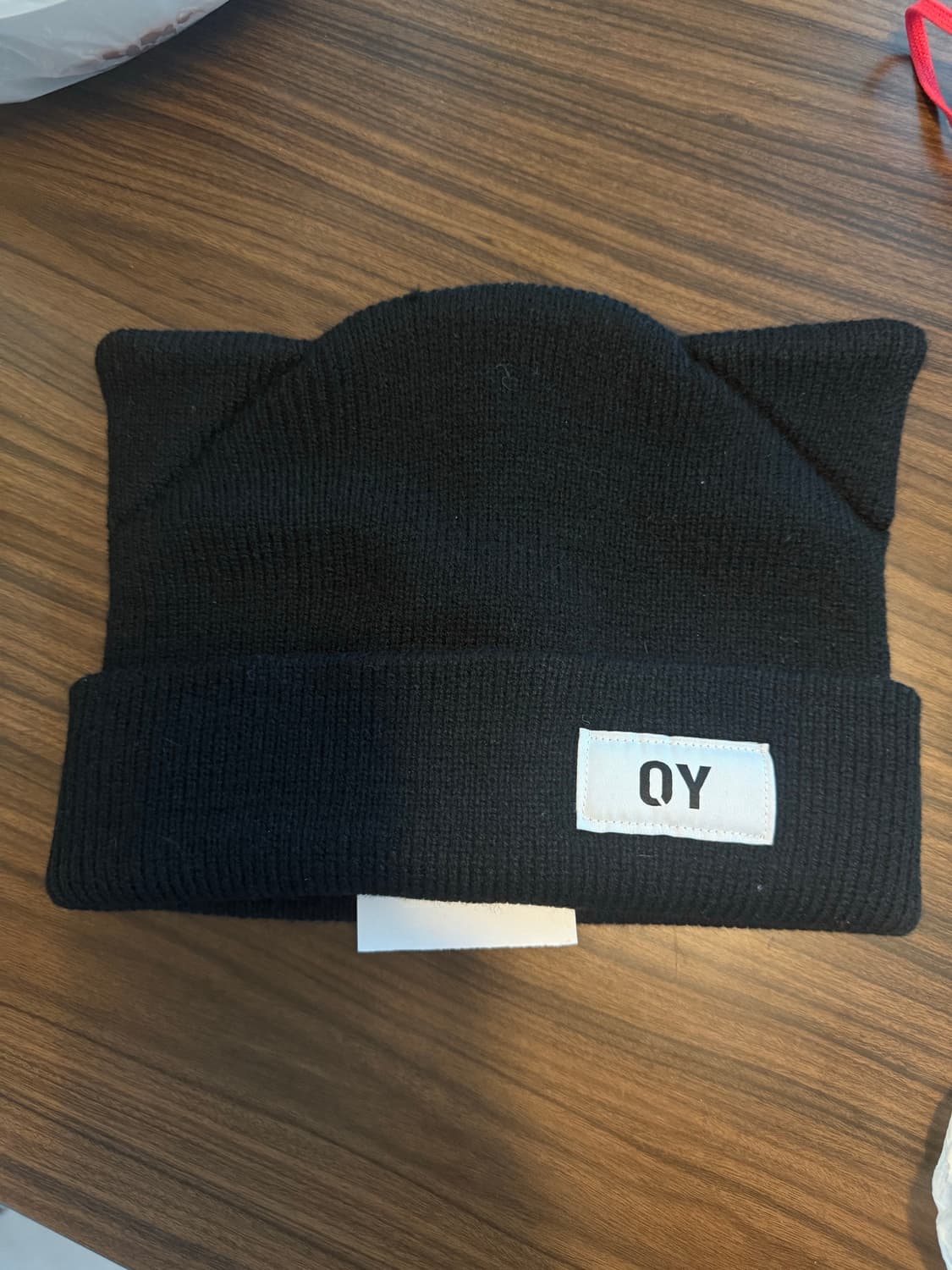 OY EAR LOGO BEANIE  오와이 고양이 비니 상품이미지4