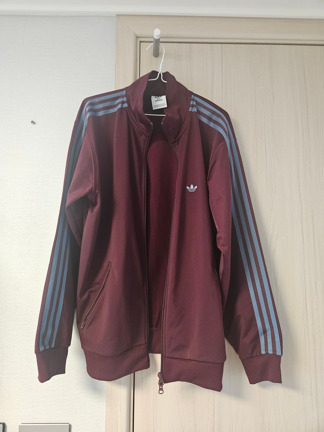 아디다스 베켄바우어  트랙 자켓 마룬 상품이미지1