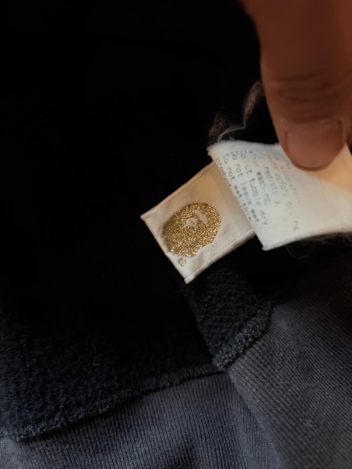 Vintage BAPE Zip-up Hoodie 상품이미지5