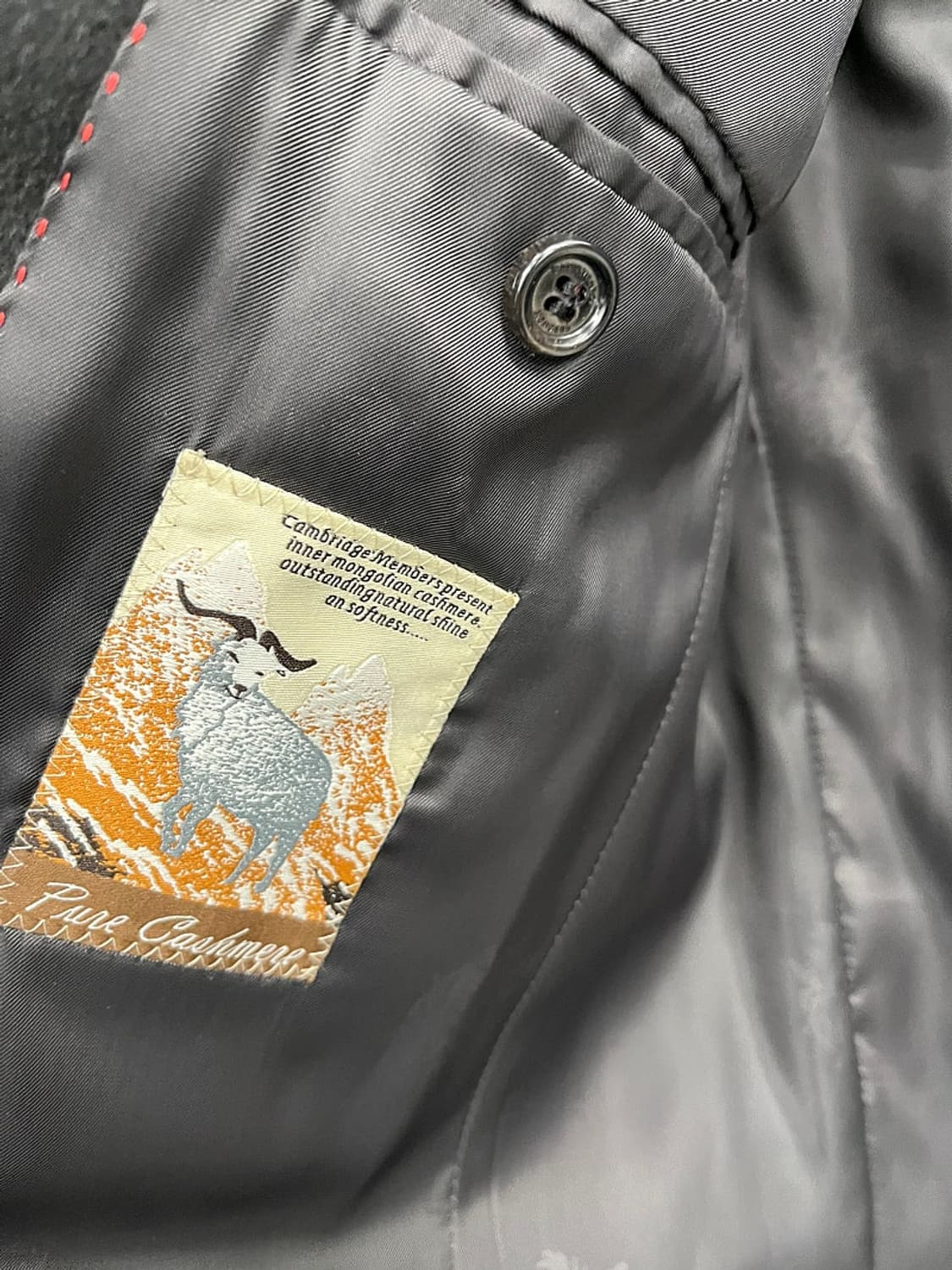 95) 캠브릿지 캐시미어100% 코트  상품이미지4