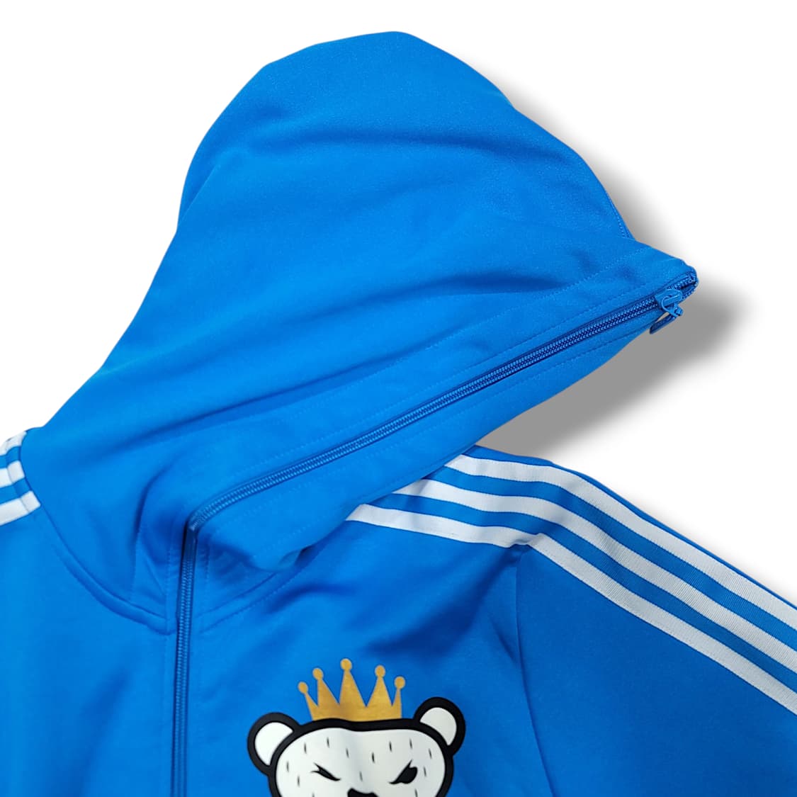 [90] 아디다스 오리지널 블루 기모 니고베어 후드집업 져지 상품이미지8