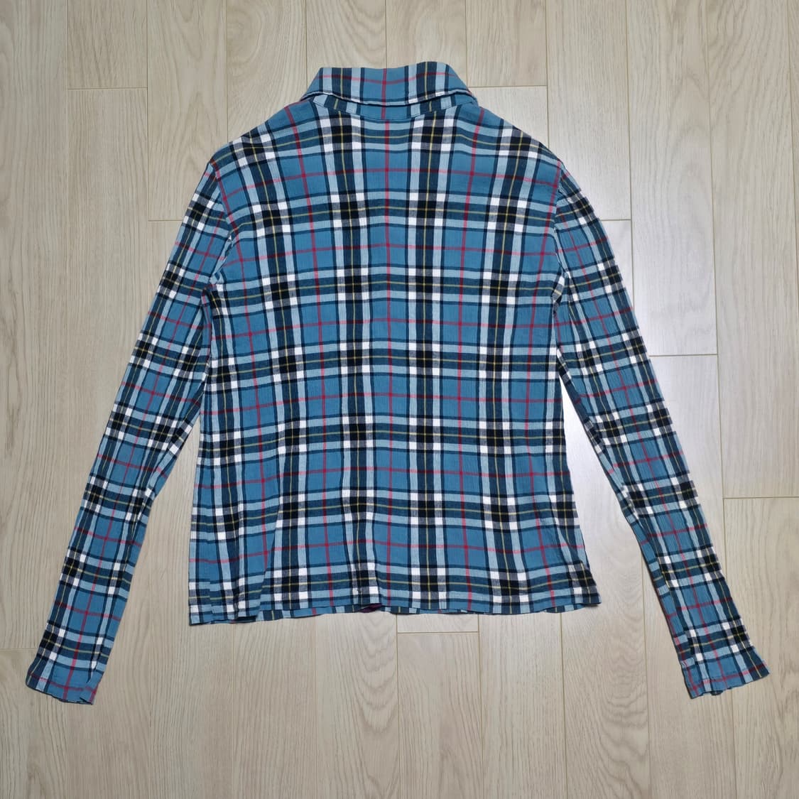 Tsumori Chisato 츠모리치사토 주름 체크 셔츠  상품이미지5