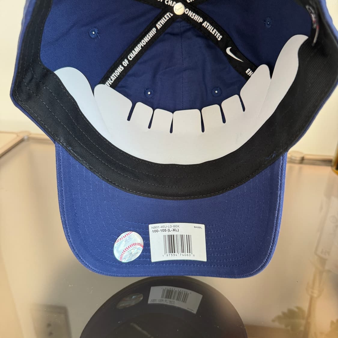 NIKE X MLB LA DODGERS LOGO ROYALBLUE CAP 상품이미지2