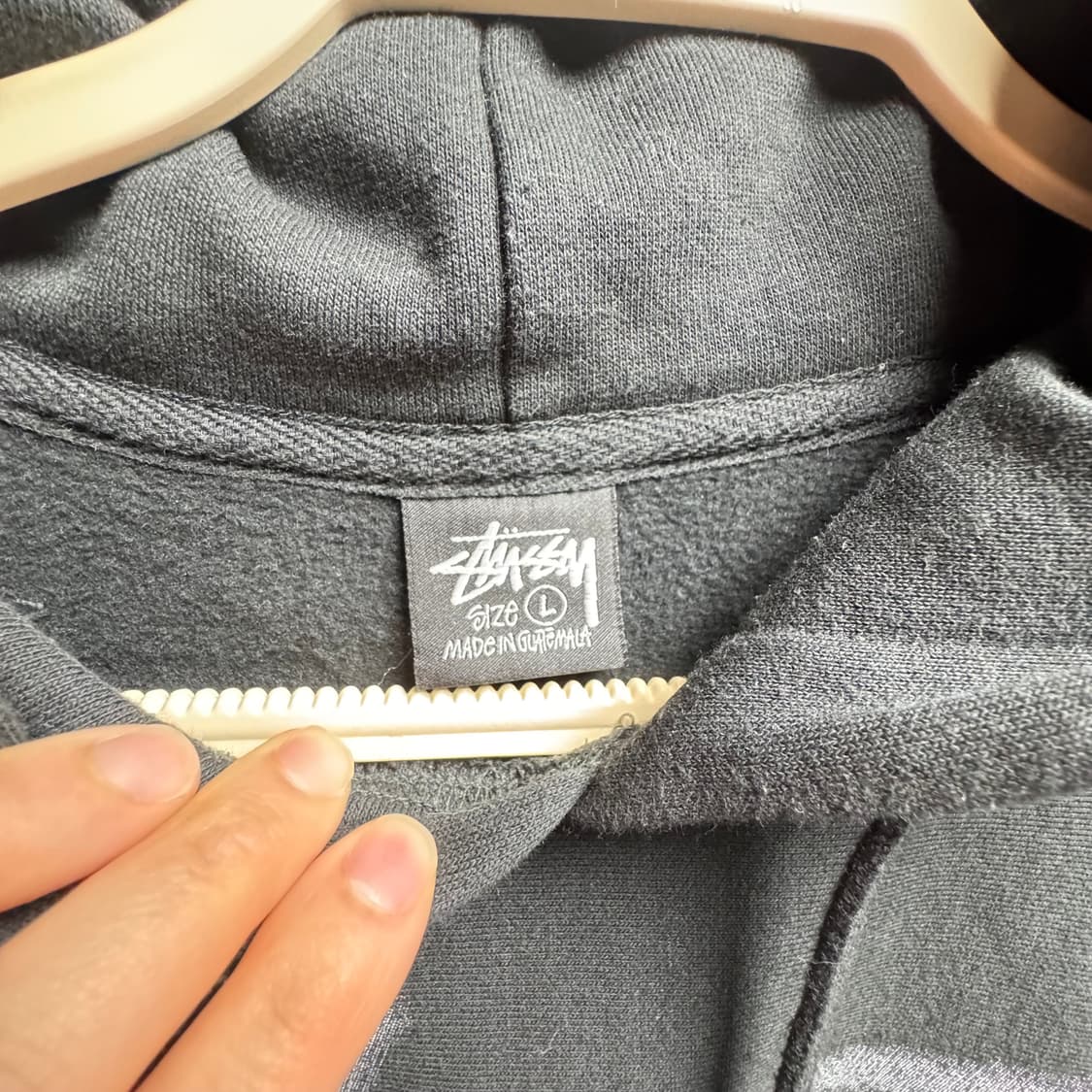 스투시 디지스탁 후드티 L 사이즈 급처 상품이미지2