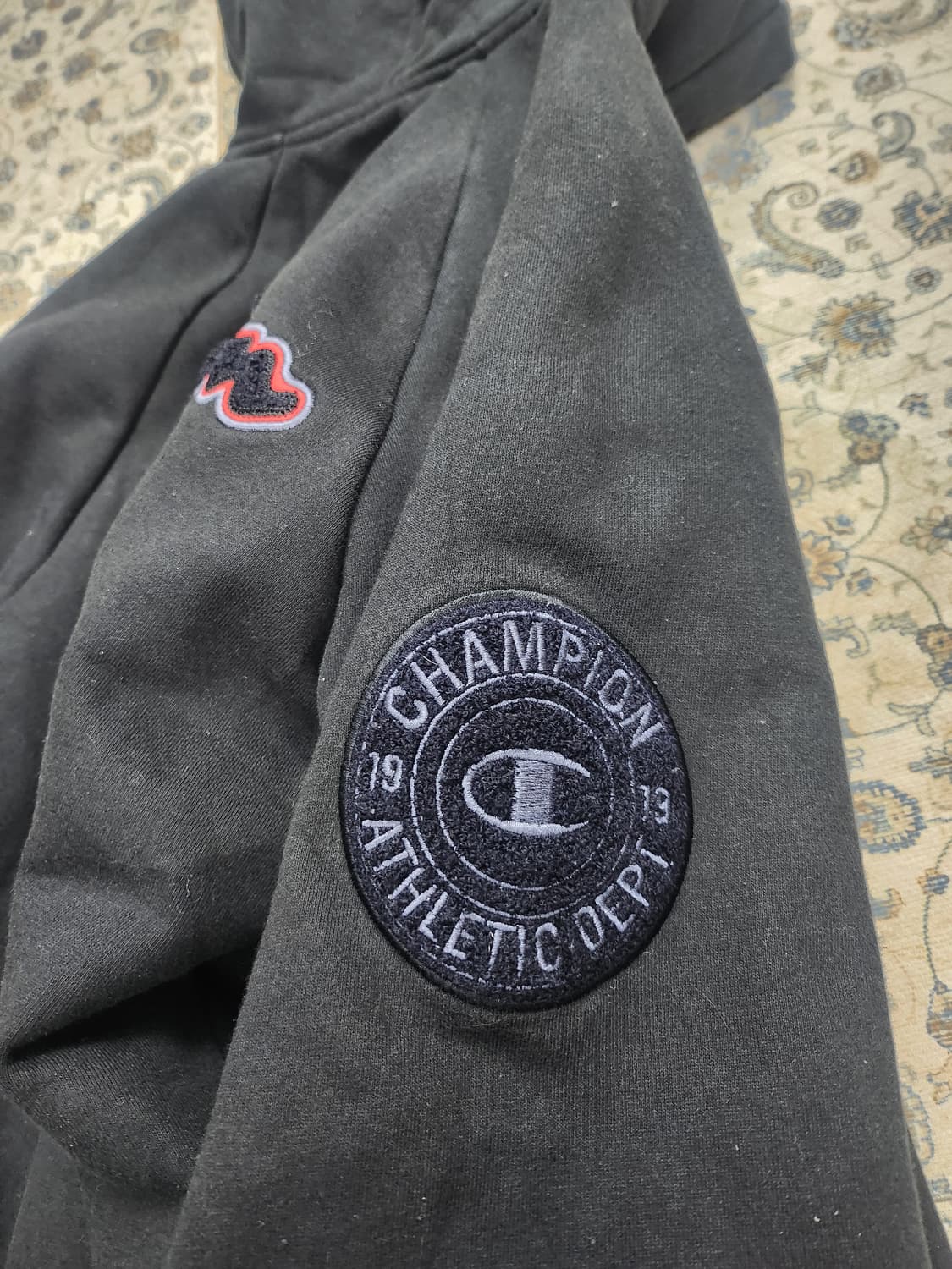 챔피온 후드 스타디움 자켓 M 상품이미지4