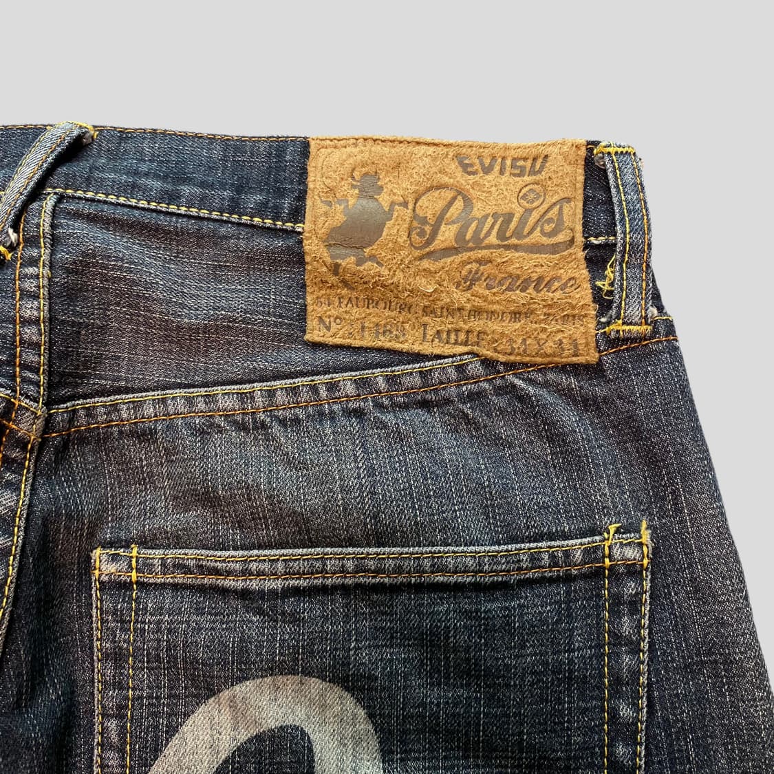 (34)Evisu 에비수 셀비지 데님청바지 상품이미지3