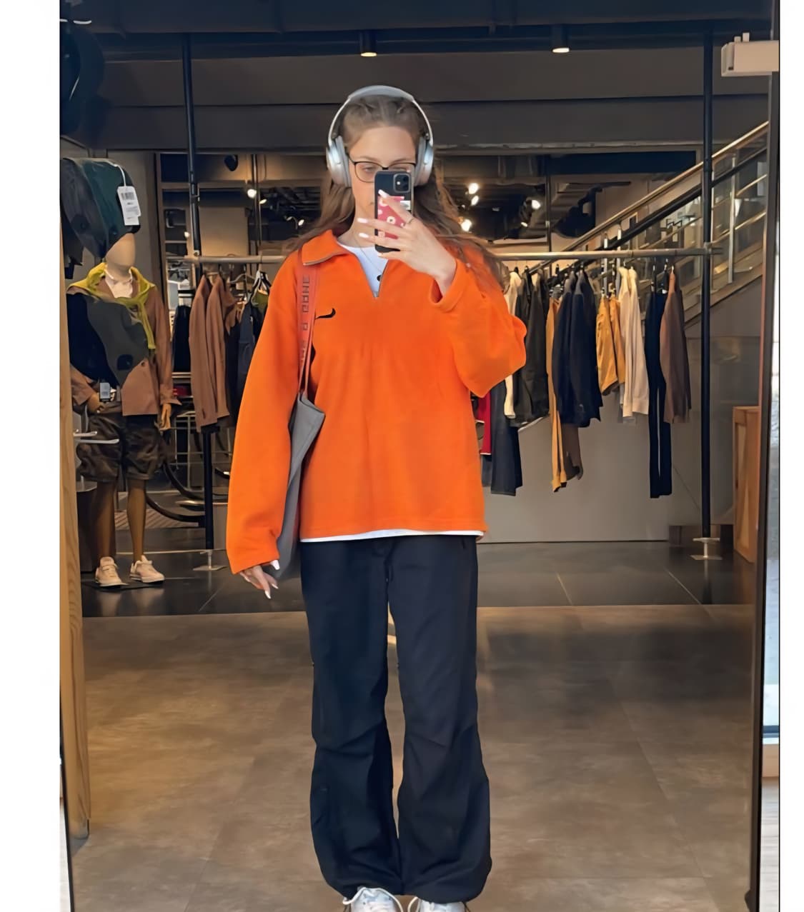 90s 폴로 스포츠 플리스 아노락 상품이미지10