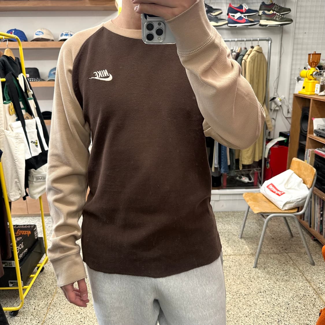 00‘s 나이키 와플 래글런 롱슬리브 상품이미지10