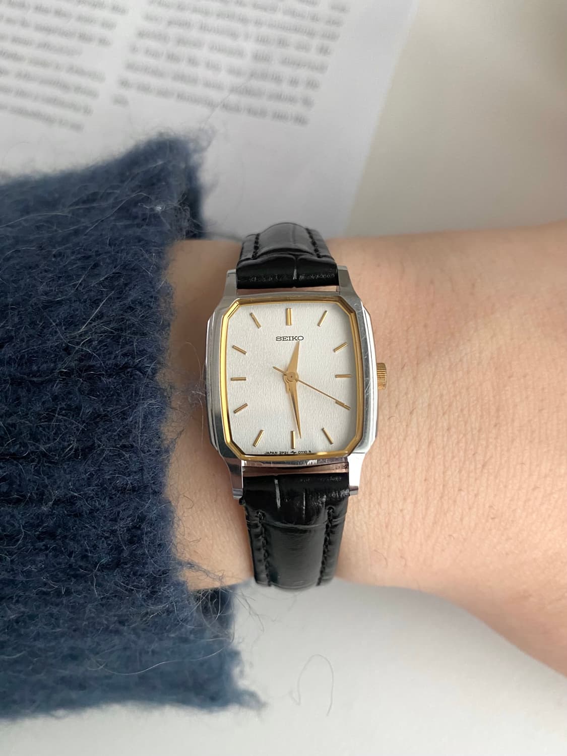 Seiko 세이코 스퀘어 쿼츠 레이디스 상품이미지6