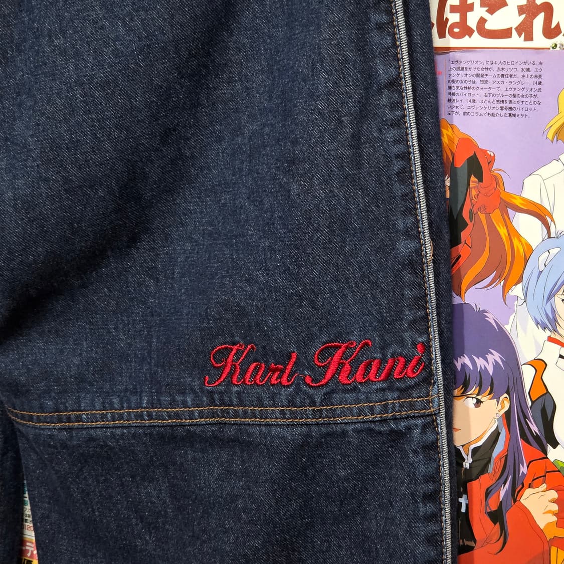 칼카니 사이드 라인 올드스쿨 카펜터 힙합 팬츠 상품이미지8