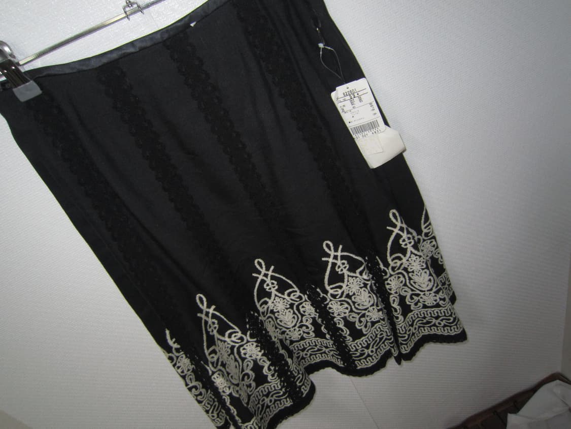 jpn oriental midi black skirt 상품이미지2